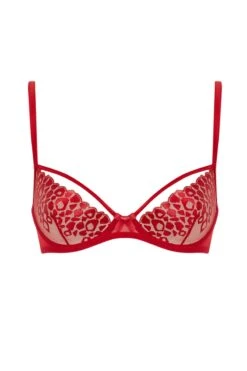 L Agent By AP - Odessa Wired Bra - Ruby Red 10 L Agent By AP - Odessa Wired Bra - Ruby Red -Exquisites Dessous-Geschäft 3086 0 1280x1280