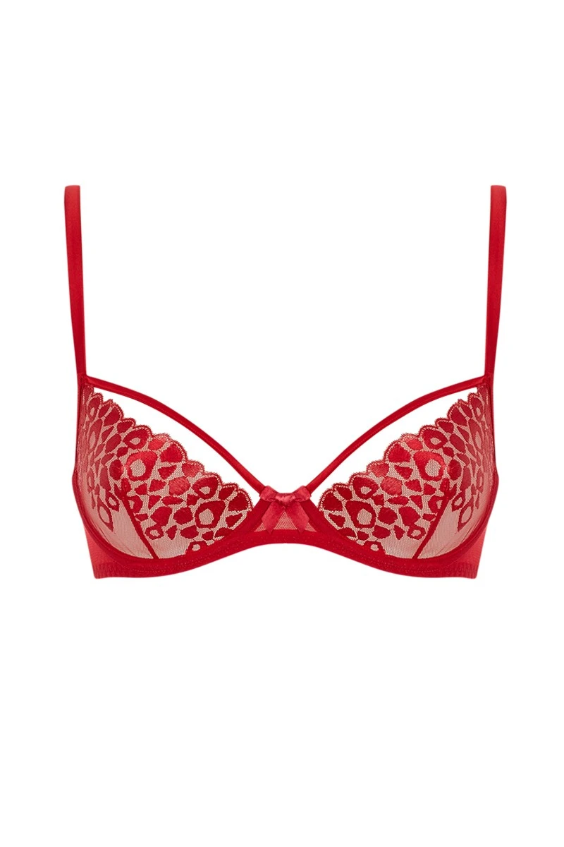 L Agent By AP - Odessa Wired Bra - Ruby Red 5 L Agent By AP - Odessa Wired Bra - Ruby Red – Bild 3