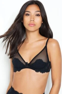 L Agent By AP - Carmella Lace Bra - Black