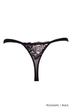 Ambra Lingerie - Douce Dentelle Thong Tanga - Black -Exquisites Dessous-Geschäft AMBRA LINGERIE DOUCE DENTELLE STRING 2 1280x1280