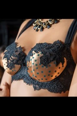 Ambra Lingerie - Jacquard Satin Push Up Bra - Bronze -Exquisites Dessous-Geschäft AMBRA LINGERIE JACQUARD PUSH UP BH BRONZE 10 1280x1280