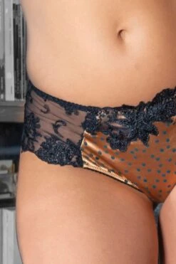 Ambra Lingerie - Jacquard Shorty - Bronze -Exquisites Dessous-Geschäft AMBRA LINGERIE JACQUARD SHORTY BRONZE 2 1280x1280