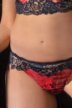 Ambra Lingerie - Passion Thong - Red 7 Ambra Lingerie - Passion Thong - Red -Exquisites Dessous-Geschäft AMBRA LINGERIE PASSION PERIZOMA RED VELVET 1 1280x1280