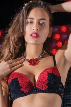 Ambra Lingerie - Passion Push Up Bra - Black