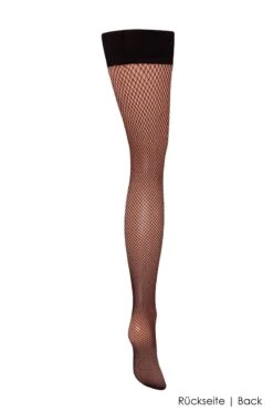 Bluebella - Thigh High Fishnet Hold Ups - Black -Exquisites Dessous-Geschäft BLUEBELLA 41454 FISHNET PLAIN TOP HOLD UPS BLACK 6 1280x1280