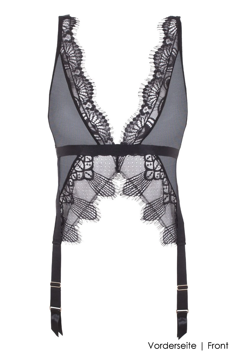 Bluebella - Arabella Soft Basque - Black 7 Bluebella - Arabella Soft Basque - Black – Bild 5