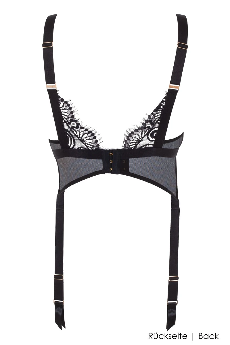 Bluebella - Arabella Soft Basque - Black 8 Bluebella - Arabella Soft Basque - Black – Bild 6