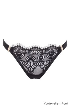 Bluebella - Arabella Thong - Black -Exquisites Dessous-Geschäft BLUEBELLA ARABELLA THONG 7 1280x1280