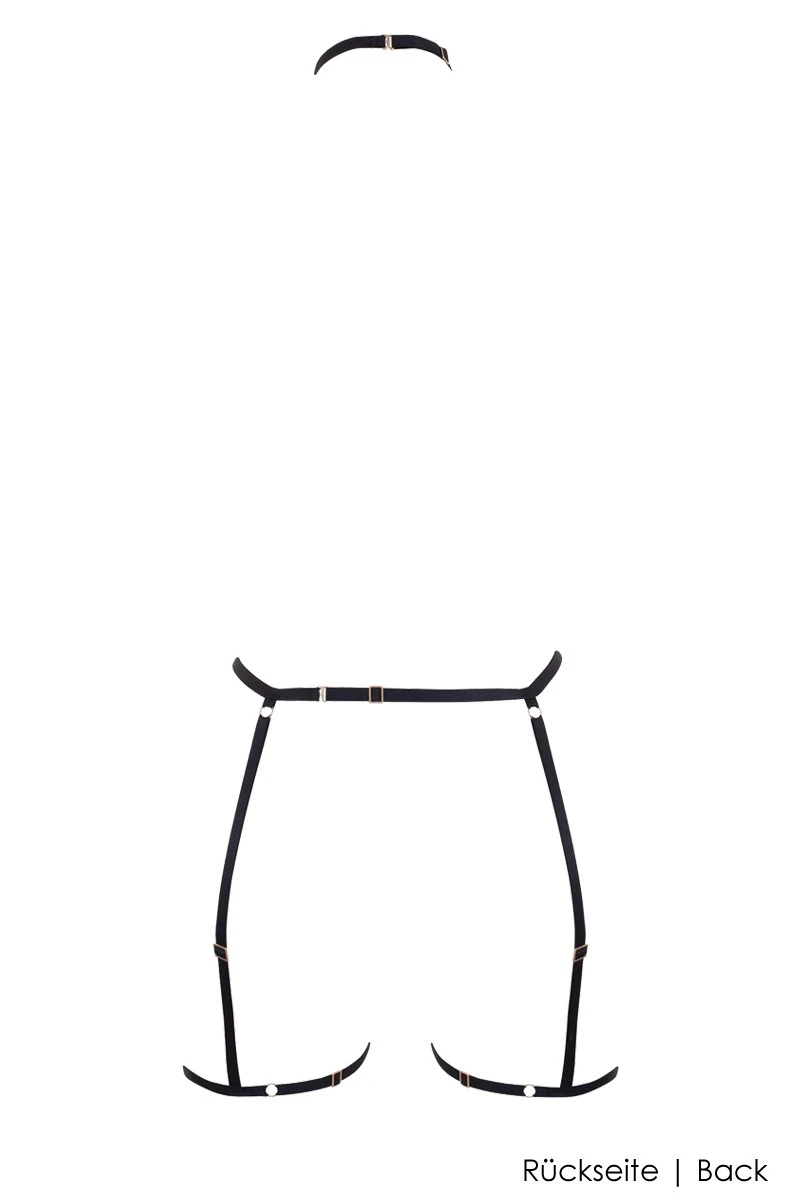 Bluebella - Calypso Thigh Body Harness - Black 10 Bluebella - Calypso Thigh Body Harness - Black – Bild 8