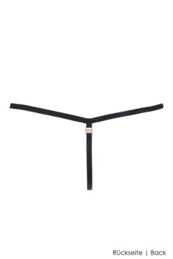Bluebella - Calypso Thong - Black -Exquisites Dessous-Geschäft BLUEBELLA CALYPSO THONG BLACK GOLD 3 1280x1280