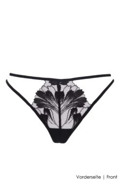 Bluebella - Colette Thong - Black -Exquisites Dessous-Geschäft BLUEBELLA COLETTE THONG BLACK 1 1280x1280
