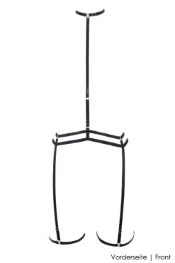 Bluebella - Edena Body Harness - Black -Exquisites Dessous-Geschäft BLUEBELLA EDENA SUSPENDER HARNESS 1 1280x1280