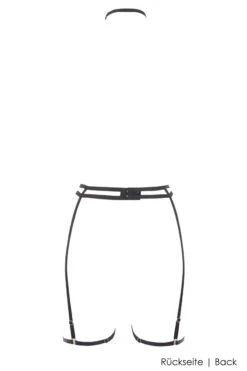 Bluebella - Edena Body Harness - Black -Exquisites Dessous-Geschäft BLUEBELLA EDENA SUSPENDER HARNESS 2 1280x1280