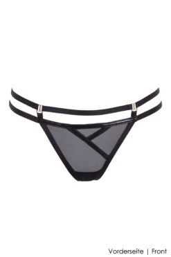 Bluebella - Edena Thong - Black -Exquisites Dessous-Geschäft BLUEBELLA EDENA THONG 9 1280x1280