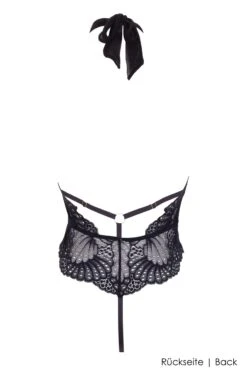 Bluebella - Elodie Thong Playsuit - Black -Exquisites Dessous-Geschäft BLUEBELLA ELODIE BODY BLACK 2 1280x1280