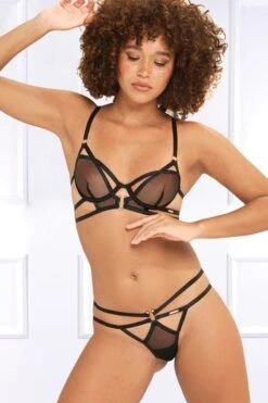 Bluebella - Estelle Wired Bra - Black 15 Bluebella - Estelle Wired Bra - Black -Exquisites Dessous-Geschäft BLUEBELLA ESTELLE BRA 2 1280x1280