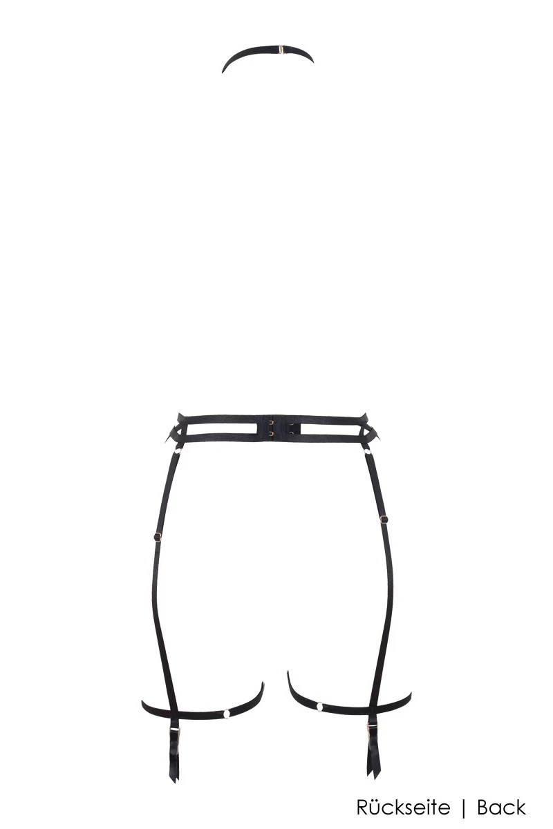 Bluebella - Estelle Suspender Body Harness - Black 9 Bluebella - Estelle Suspender Body Harness - Black – Bild 7