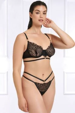 Bluebella - Wired Bra - Black -Exquisites Dessous-Geschäft BLUEBELLA HALLIE BRA BLACK 7 1280x1280