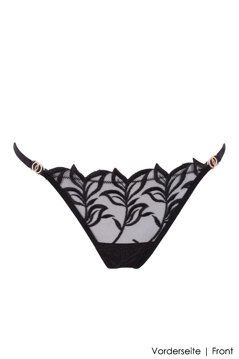 Bluebella - Isadora Brazilian Briefs - Black 7 Bluebella - Isadora Brazilian Briefs - Black – Bild 5