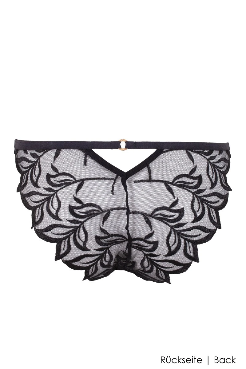Bluebella - Isadora Brazilian Briefs - Black 8 Bluebella - Isadora Brazilian Briefs - Black – Bild 6