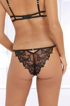 Bluebella - Isadora Brazilian Briefs - Black
