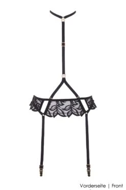 Bluebella - Isadora Harness Suspender - Black -Exquisites Dessous-Geschäft BLUEBELLA ISADORA SUSPENDER HARNESS 1 1280x1280