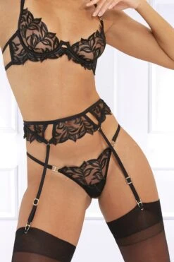 Bluebella - Isadora Harness Suspender - Black -Exquisites Dessous-Geschäft BLUEBELLA ISADORA SUSPENDER HARNESS 9 1280x1280