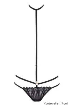 Bluebella - Lana Harness Thong - Black -Exquisites Dessous-Geschäft BLUEBELLA LANA HARNESS BRIEF BLACK 1 1280x1280