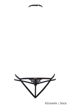 Bluebella - Lana Harness Thong - Black -Exquisites Dessous-Geschäft BLUEBELLA LANA HARNESS BRIEF BLACK 2 1280x1280