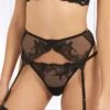 Bluebella - Marseille Suspender Belt - Black -Exquisites Dessous-Geschäft BLUEBELLA MARSEILLE SUSPENDER BLACK 8 1280x1280