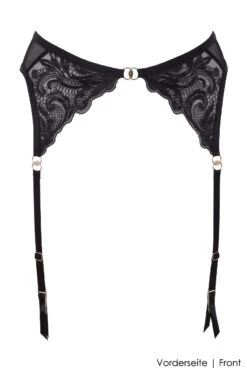 Bluebella - Nadia Suspender Belt - Black -Exquisites Dessous-Geschäft BLUEBELLA NADIA SUSPENDER 1 1280x1280