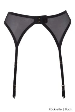 Bluebella - Nadia Suspender Belt - Black -Exquisites Dessous-Geschäft BLUEBELLA NADIA SUSPENDER 2 1280x1280