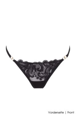 Bluebella - Nadia Thong - Black 18 Bluebella - Nadia Thong - Black -Exquisites Dessous-Geschäft BLUEBELLA NADIA THONG 1 1280x1280