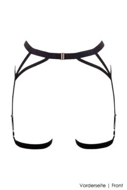 Bluebella - Oslo Thigh Harness - Black -Exquisites Dessous-Geschäft BLUEBELLA OSLO THIGH HARNESS BLACK 8 1280x1280