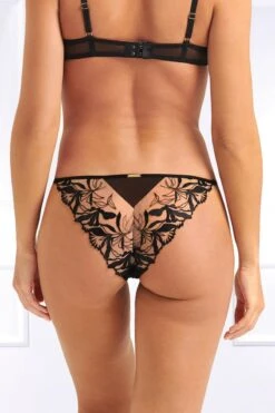 Bluebella - Persephone Brazilian Brief - Nude Black