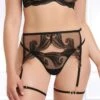 Bluebella - Rafaela Thigh Harness - Black -Exquisites Dessous-Geschäft BLUEBELLA RAFAELA THIGH HARNESS BLACK 3 1280x1280