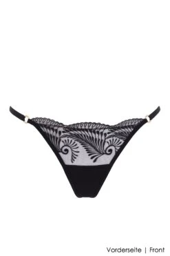 Bluebella - Rafaela Thong - Black -Exquisites Dessous-Geschäft BLUEBELLA RAFAELA THONG BLACK 1 1280x1280