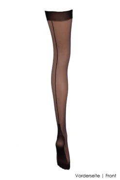 Bluebella - Thigh High Stockings With Backseam - Black -Exquisites Dessous-Geschäft BLUEBELLA STOCKINGS 41455 BLACK 4 1280x1280
