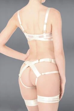 Bordelle Lingerie - Bondage Harness Brief Crotchless - Cream -Exquisites Dessous-Geschäft BORDELLE BONDAGE HARNESS BRIEF OUVERT CREAM 6 1280x1280