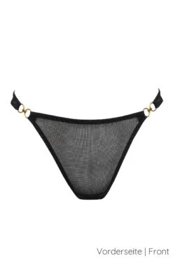 Bordelle Lingerie - Cadi Thong - Black -Exquisites Dessous-Geschäft BORDELLE LINGERIE CADI THONG SCHWARZ 8 1280x1280