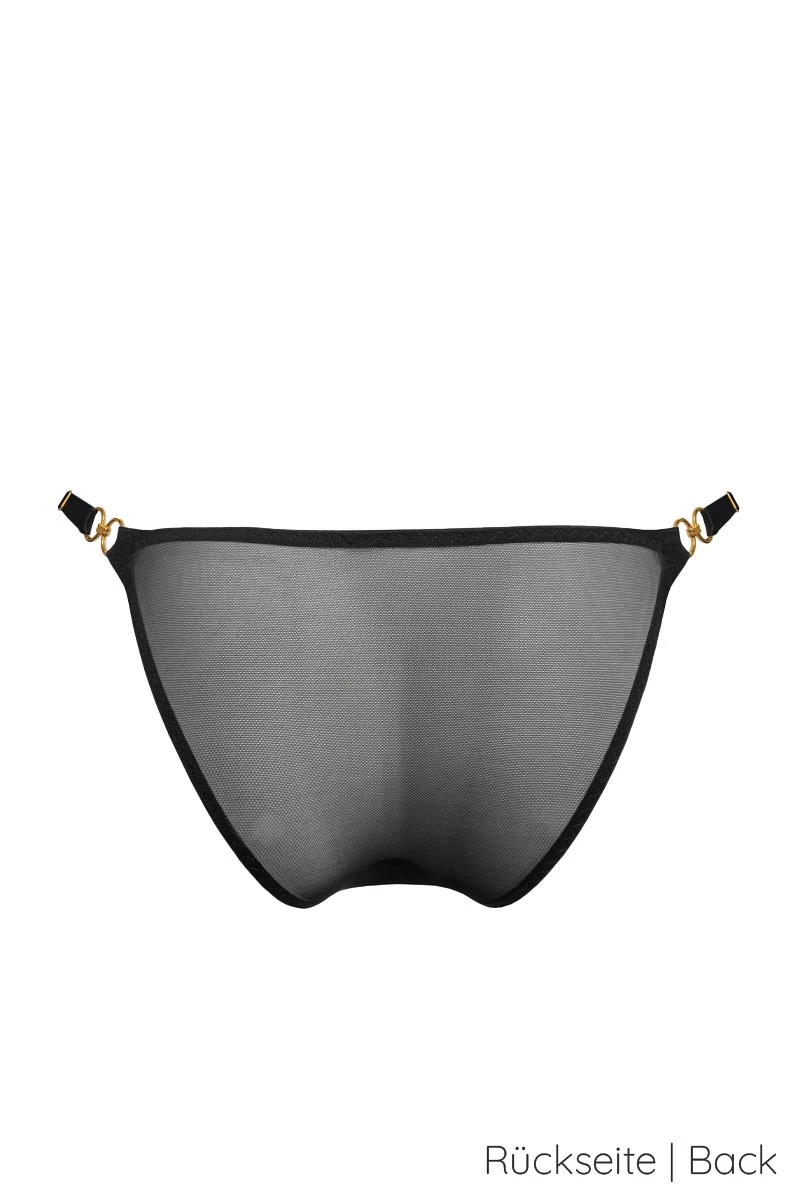 Bordelle Lingerie - Dia Brazilian Brief - Black 10 Bordelle Lingerie - Dia Brazilian Brief - Black – Bild 8