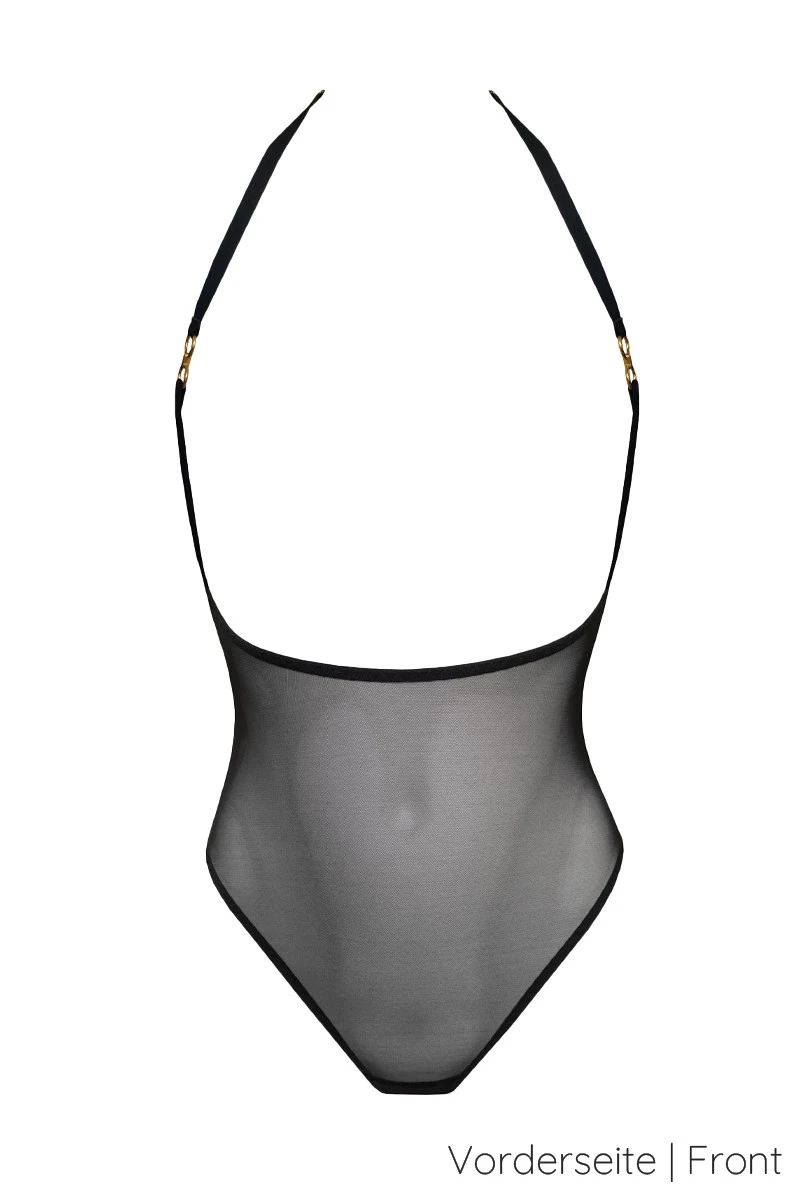 Bordelle Lingerie - Dia Cupless Open Back Body - Black 7 Bordelle Lingerie - Dia Cupless Open Back Body - Black – Bild 5