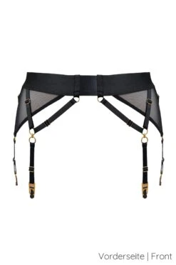 Bordelle Lingerie - Dia Suspender Belt - Black -Exquisites Dessous-Geschäft BORDELLE LINGERIE DIA SUSPENDER SCHWARZ 7 1280x1280