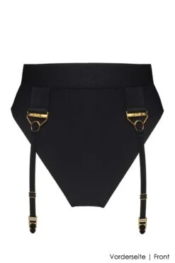 Bordelle Lingerie - Rey High Waist Thong - Black 16 Bordelle Lingerie - Rey High Waist Thong - Black -Exquisites Dessous-Geschäft BORDELLE LINGERIE REY HIGH WAIST THONG BLACK 1 1280x1280
