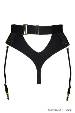 Bordelle Lingerie - Rey High Waist Thong - Black 17 Bordelle Lingerie - Rey High Waist Thong - Black -Exquisites Dessous-Geschäft BORDELLE LINGERIE REY HIGH WAIST THONG BLACK 2 1280x1280