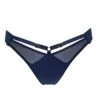 Bordelle Lingerie - Rey Thong - Navy Blue -Exquisites Dessous-Geschäft BORDELLE LINGERIE REY THONG BLUE 1 1280x1280