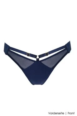 Bordelle Lingerie - Rey Thong - Navy Blue