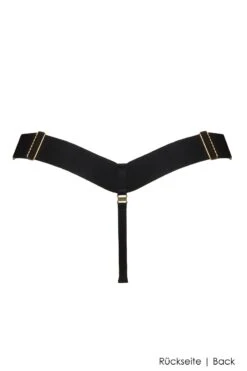 Bordelle Lingerie - Ula Thong - Black -Exquisites Dessous-Geschäft BORDELLE LINGERIE THONG BLACK 2 1280x1280