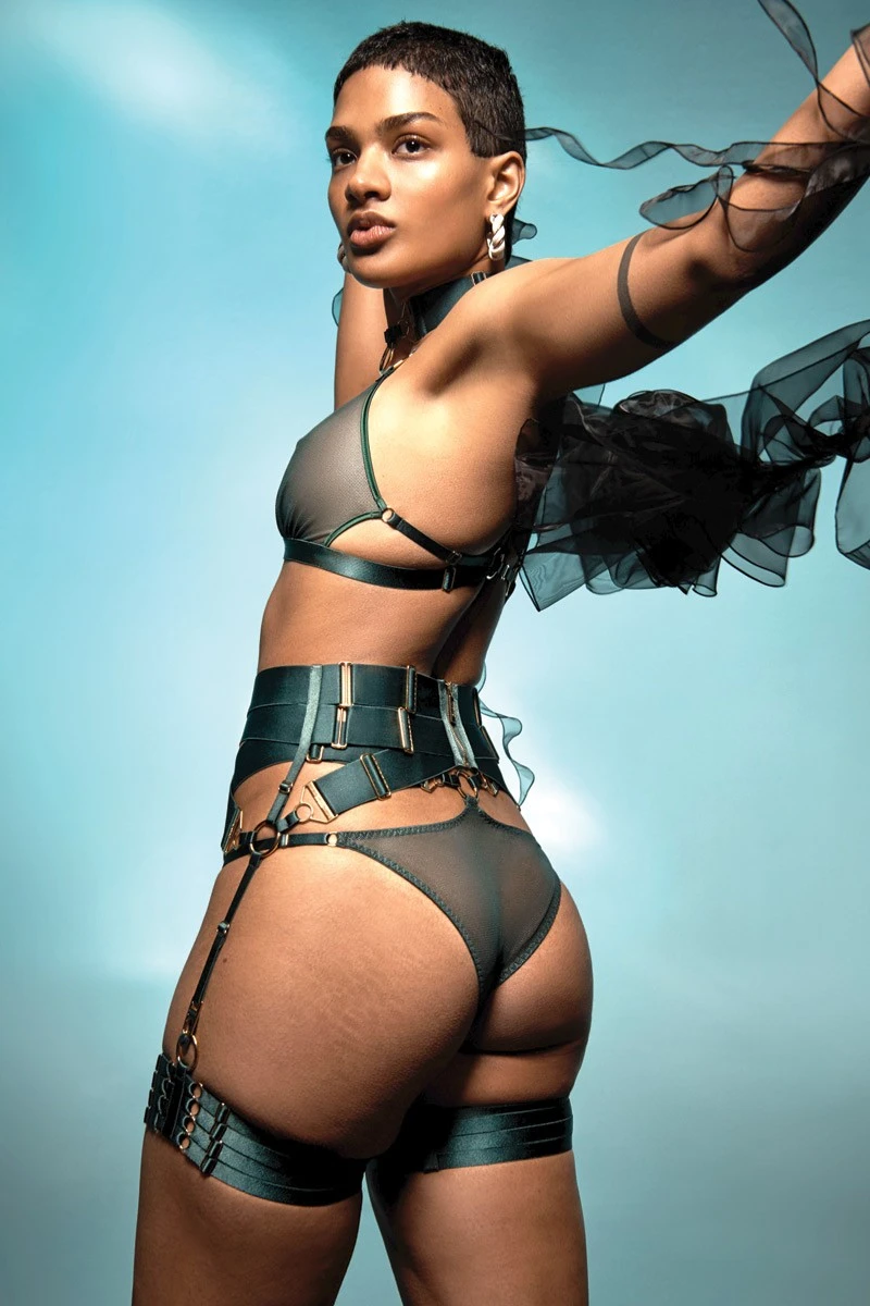 Bordelle Lingerie - Ula Brief - Black 13 Bordelle Lingerie - Ula Brief - Black – Bild 11