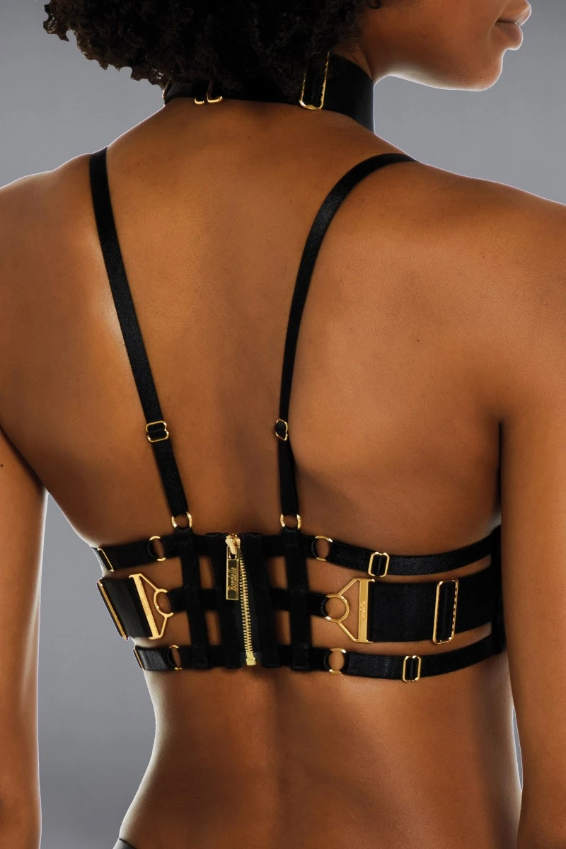 Bordelle Lingerie - Ula Ouvert Wire Bra - Black 8 Bordelle Lingerie - Ula Ouvert Wire Bra - Black – Bild 6